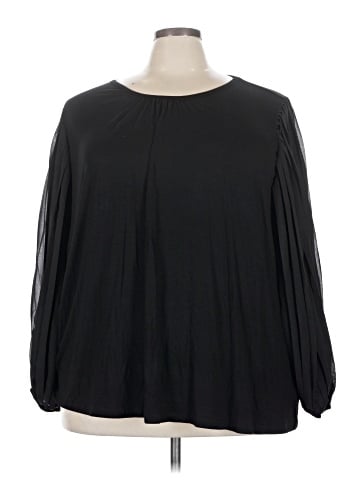 Jessica London Long Sleeve Blouse (view 1)