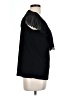 Carol Rose 100% Polyester Black Short Sleeve Blouse Size L - photo 4