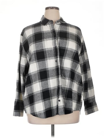 Old Navy 3/4 Sleeve Button-Down Shirt (view 1)