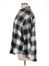 Old Navy 100% Cotton Checkered-gingham Black 3/4 Sleeve Button-Down Shirt Size XL - photo 5