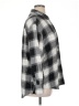 Old Navy 100% Cotton Checkered-gingham Black 3/4 Sleeve Button-Down Shirt Size XL - photo 4