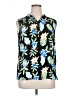 Violet & Claire 100% Polyester Black Sleeveless Blouse Size XL - photo 1