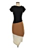 Cato Color Block Brown Casual Dress Size 2 - photo 1