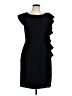 Antonio Melani 100% Polyester Solid Black Cocktail Dress Size 10 - photo 1