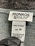 Monroe and Main 100% Polyester Metallic Silver Short Sleeve T-Shirt Size 1X - photo 7