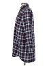 PureDKNY 100% Cotton Plaid Blue Long Sleeve Blouse Size S - photo 5