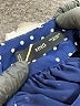 MNG 100% Polyester Polka Dots Blue Cocktail Dress Size XL - photo 7