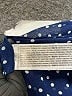 MNG 100% Polyester Polka Dots Blue Cocktail Dress Size XL - photo 8