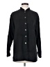 bryn WALKER 100% Tencel Solid Black Long Sleeve Button-Down Shirt Size S - photo 1