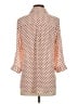 Iz Byer 100% Polyester Polka Dots Pink 3/4 Sleeve Blouse Size S - photo 2