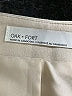 OAK + FORT Tan Ivory Vest Size M - photo 6