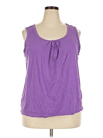 Basic Editions Sleeveless T-Shirt (view 1)