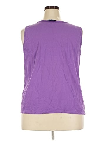 Basic Editions Sleeveless T-Shirt (view 2)