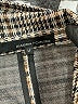 Amanda + Chelsea Houndstooth Gray Blazer Size M - photo 6