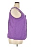 Basic Editions Purple Sleeveless T-Shirt Size 2X - photo 4