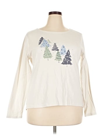 Croft & Barrow Long Sleeve Top (view 1)