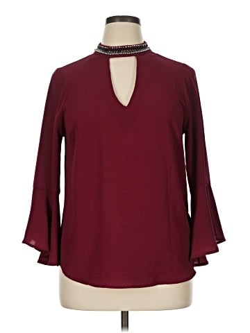 Meraki 3/4 Sleeve Blouse (view 1)