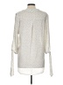 Cure Ivory 3/4 Sleeve Blouse Size L - photo 2