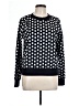 MICHAEL Michael Kors Checkered-gingham Black Pullover Sweater Size L - photo 1