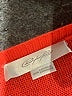 Christopher Fischer 100% Cashmere Orange Cashmere Pullover Sweater Size L (estimated) - photo 7