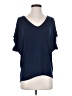 Amour Vert Blue Short Sleeve T-Shirt Size 0S - photo 1