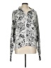 Athleta Print Silver Zip Up Hoodie Size L - photo 1
