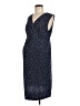 Gap - Maternity 100% Polyester Polka Dots Blue Cocktail Dress Size M - photo 1