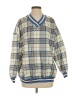 Unbranded Plaid Blue Pullover Sweater Size 4 - photo 1