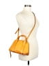 Coach 100% Leather Solid Yellow Orange Leather Satchel One size - photo 2