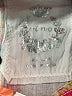 Cino 100% Cotton Floral White 3/4 Sleeve Blouse Size XS - photo 6