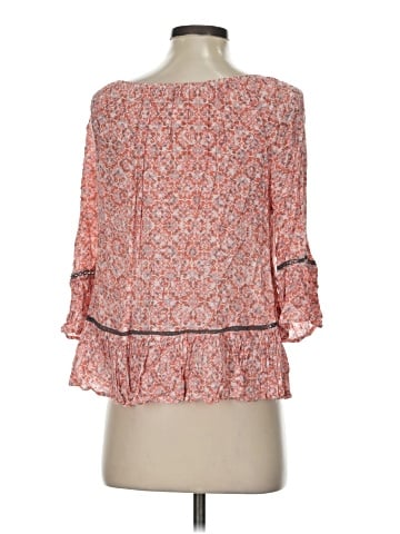 Democracy 3/4 Sleeve Blouse (view 2)