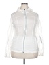 Fabletics 100% Nylon White Jacket Size XXL - photo 1