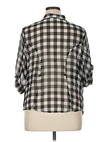 Millau 3/4 Sleeve Button-Down Shirt (view 2)