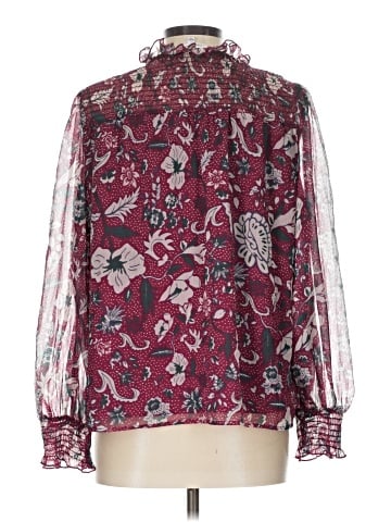 Calligraphie Long Sleeve Blouse (view 2)