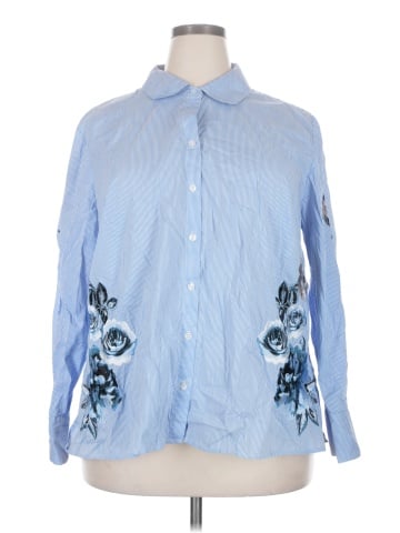 INC International Concepts Long Sleeve Button-Down Shirt (view 1)