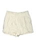 Ann Taylor Stripes Ivory Shorts Size 10 - photo 1