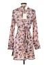 Alexis 100% Polyester Floral Purple Casual Dress Size S - photo 2