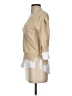 Elan Tan 3/4 Sleeve Top Size S - photo 5