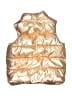Old Navy 100% Nylon Metallic Gold Vest Size 2T - photo 2