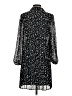 Nine West 100% Polyester Print Black Casual Dress Size S (petite) - photo 2