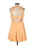 Jay Godfrey Solid Orange Tan Casual Dress Size 4 - photo 2