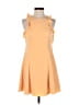 Jay Godfrey Solid Orange Tan Casual Dress Size 4 - photo 1