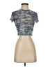 ONLY HEARTS Blue Short Sleeve Top Size S - photo 1