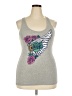 Nickelodeon Gray Sleeveless Top Size XXL - photo 1