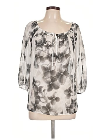 AB Studio 3/4 Sleeve Blouse (view 1)