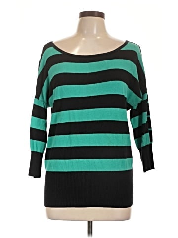 New York & Company 3/4 Sleeve T-Shirt (view 1)