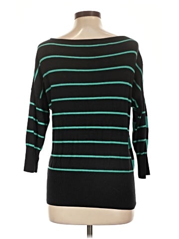 New York & Company 3/4 Sleeve T-Shirt (view 2)