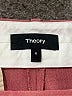 Theory Solid Burgundy Wool Pants Size 6 - photo 4