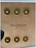Balmain 100% Leather White Leather Belt Size EU 36 - photo 2