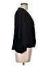 Alya 100% Rayon Black 3/4 Sleeve Blouse Size L - photo 4